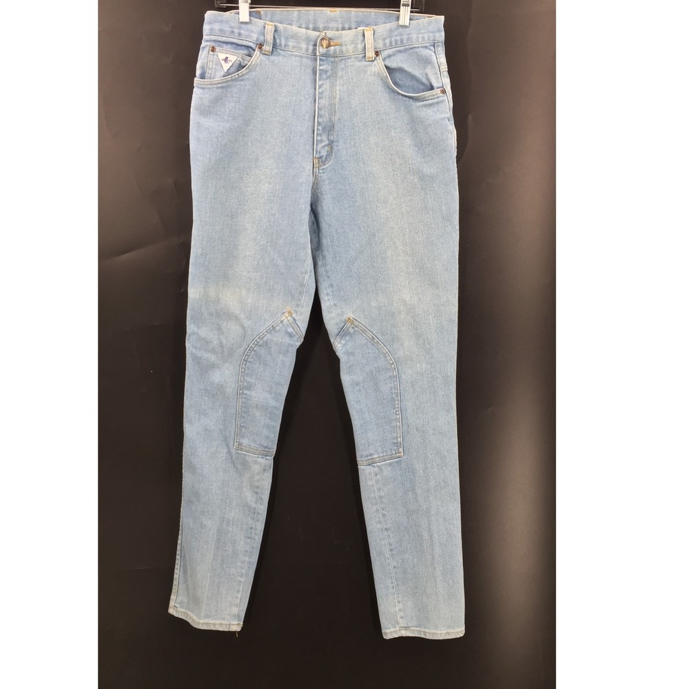 Vintage Millers Light Wash Blue equestrian riding denim Jeans breeches 34